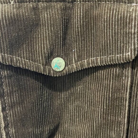 Vintage Corduroy Jacket Mens Large Brown Sherpa Lined Shacket Scovill 70s 80s - Picture 4 of 11